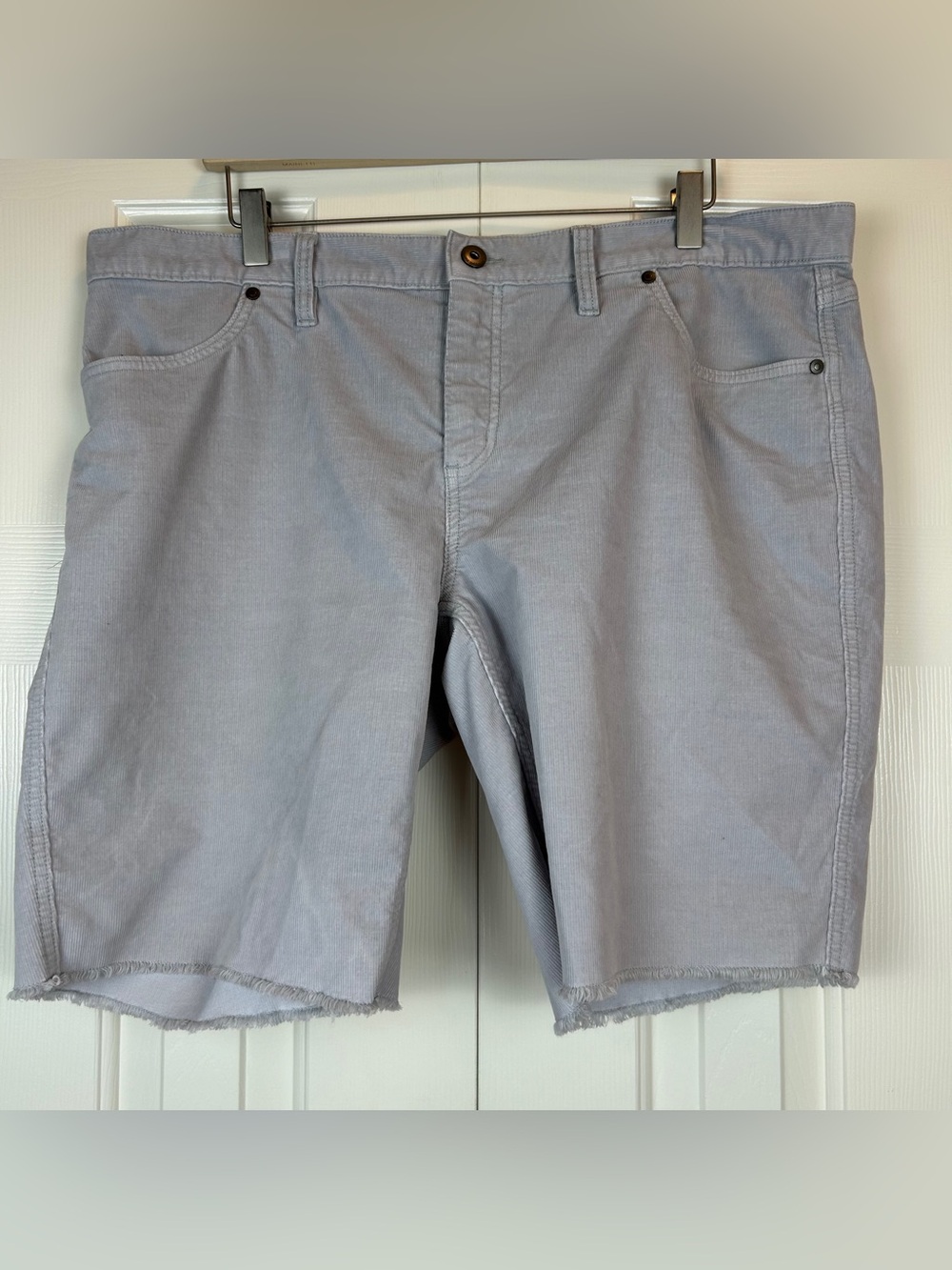 Carve‎ Designs Grey Corduroy Oahu Shorts